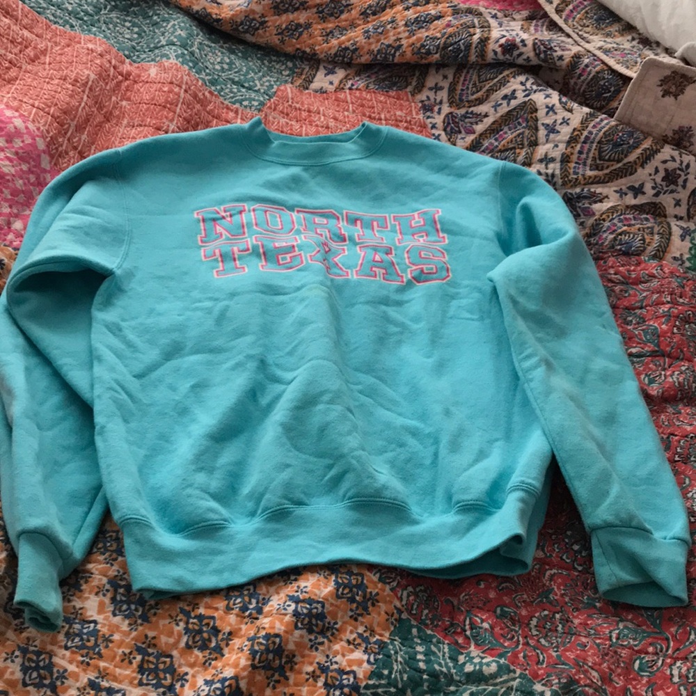 Champion Blue University of North Texas Sweater